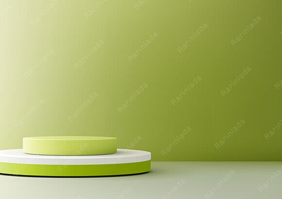 Download 3d Lime Green Platform Product Mockups - Mockups Collection