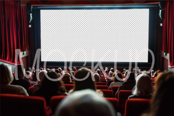 Download Empty Cinema Screen Blank Mockup - Blank mockup Collection