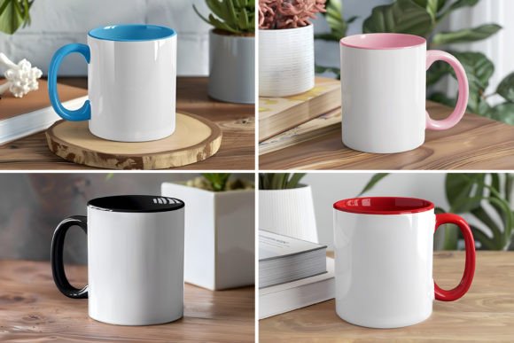 Download Coffee Mug Mockup Bundle, Colorful - Coffee mug mockup Collection